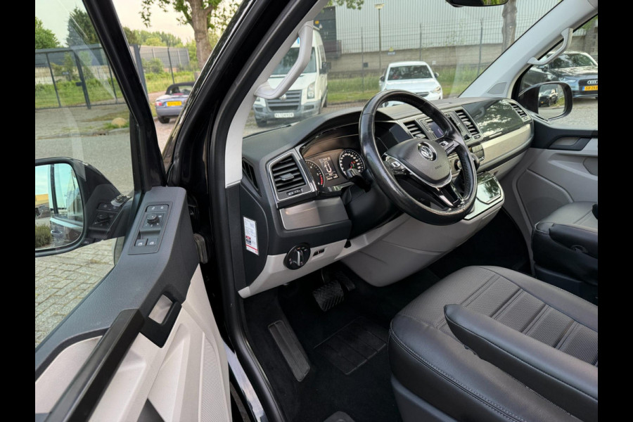 Volkswagen Transporter 2.0 TDI L2H1 205PK DUB-CAB HIG-LINE DSG DAKRAAM LEER NAVI