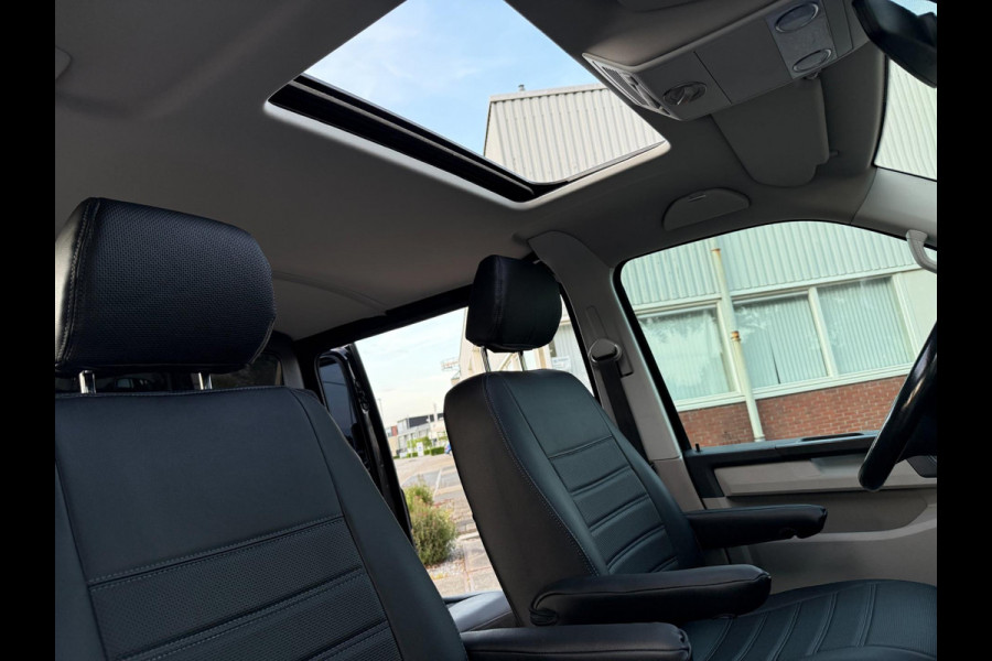 Volkswagen Transporter 2.0 TDI L2H1 205PK DUB-CAB HIG-LINE DSG DAKRAAM LEER NAVI