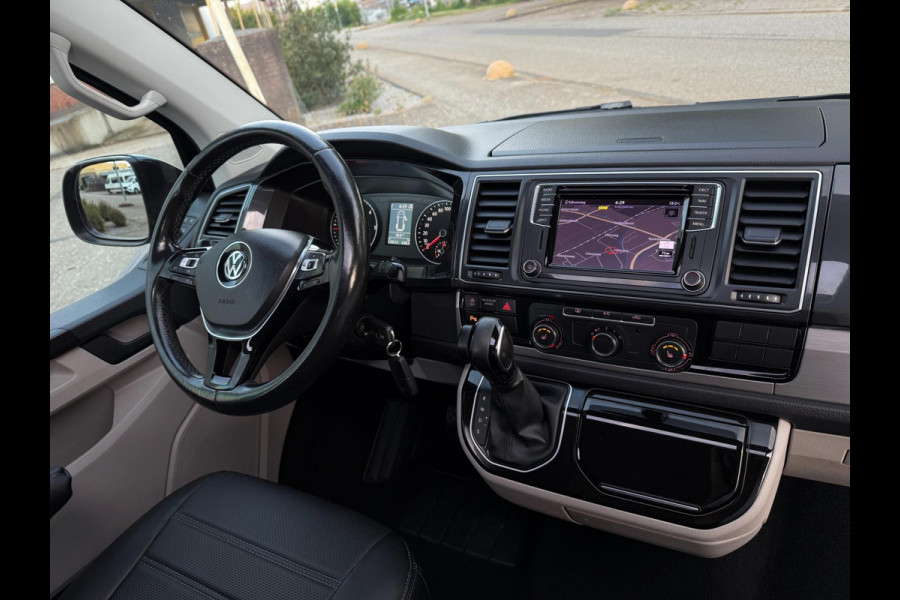 Volkswagen Transporter 2.0 TDI L2H1 205PK DUB-CAB HIG-LINE DSG DAKRAAM LEER NAVI