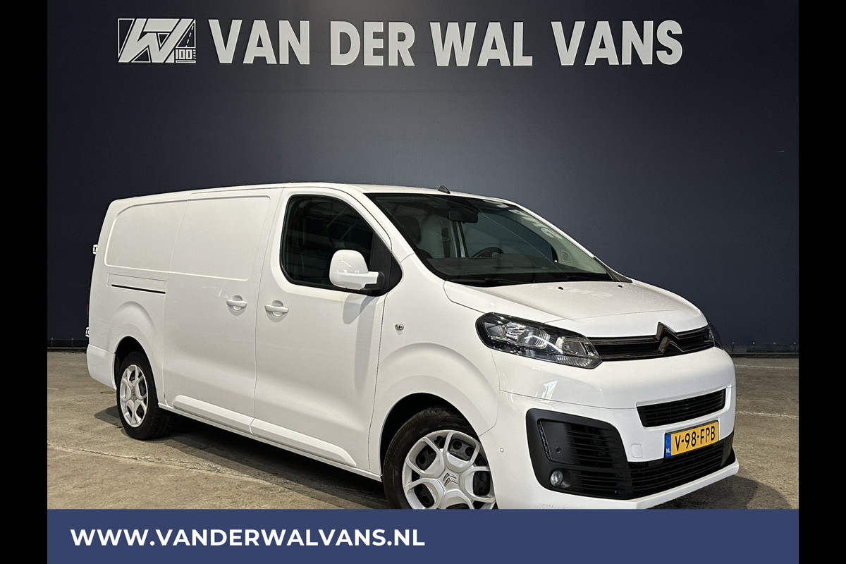 Citroën Jumpy 2.0 BlueHDI 150pk L3H1 XL Euro6 # Airco | Navigatie | Camera | Apple Carplay | Cruisecontrol Android Auto, Parkeersensoren, Bijrijdersbank, 2500kg trekvermogen