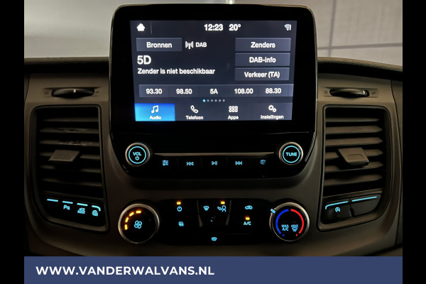 Ford Transit Custom 2.0 TDCI L2H1 Euro6 # Airco | Camera | Apple Carplay | Android Auto | | LED | Cruisecontrol, Parkeersensoren, Verwarmde voorruit, Bijrijdersbank