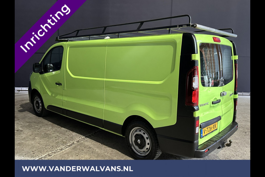 Renault Trafic 1.6 dCi L2H1 inrichting Euro6 Airco | Imperiaal | Trekhaak | Navigatie | Parkeersensoren | Bijrijdersbank