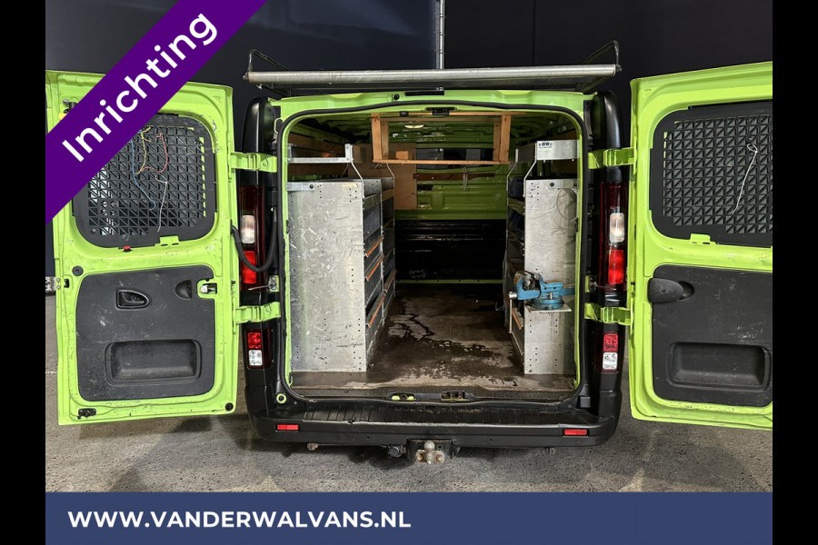 Renault Trafic 1.6 dCi L2H1 inrichting Euro6 Airco | Imperiaal | Trekhaak | Navigatie | Parkeersensoren | Bijrijdersbank