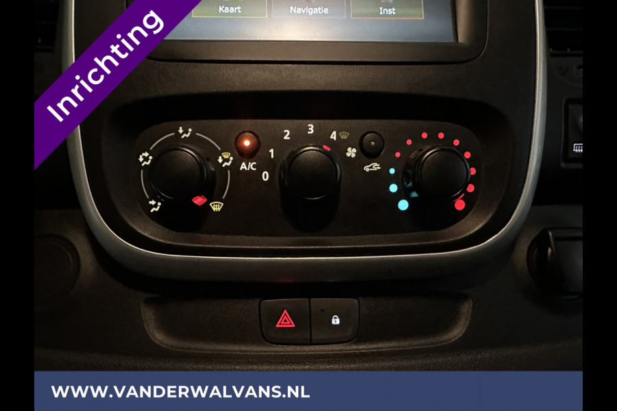 Renault Trafic 1.6 dCi L2H1 inrichting Euro6 Airco | Imperiaal | Trekhaak | Navigatie | Parkeersensoren | Bijrijdersbank