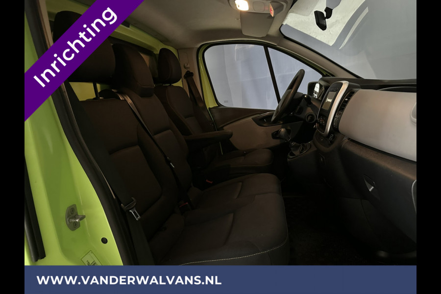 Renault Trafic 1.6 dCi L2H1 inrichting Euro6 Airco | Imperiaal | Trekhaak | Navigatie | Parkeersensoren | Bijrijdersbank