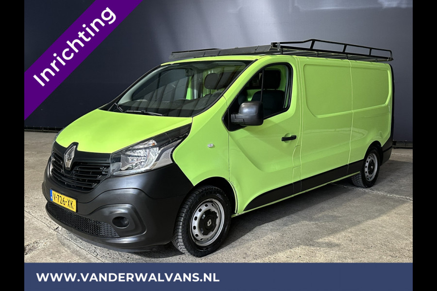Renault Trafic 1.6 dCi L2H1 inrichting Euro6 Airco | Imperiaal | Trekhaak | Navigatie | Parkeersensoren | Bijrijdersbank