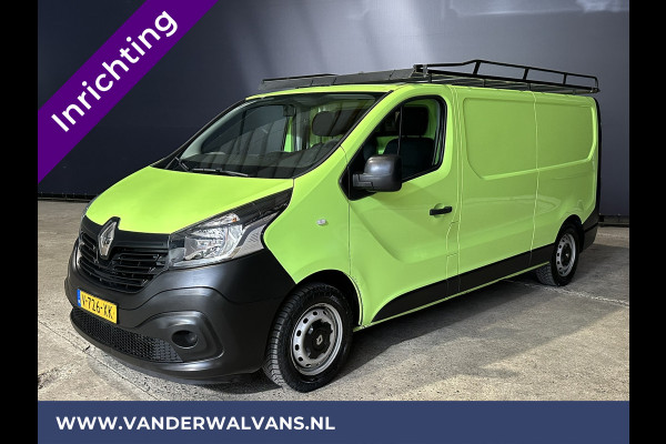 Renault Trafic 1.6 dCi L2H1 inrichting Euro6 Airco | Imperiaal | Trekhaak | Navigatie | Parkeersensoren | Bijrijdersbank
