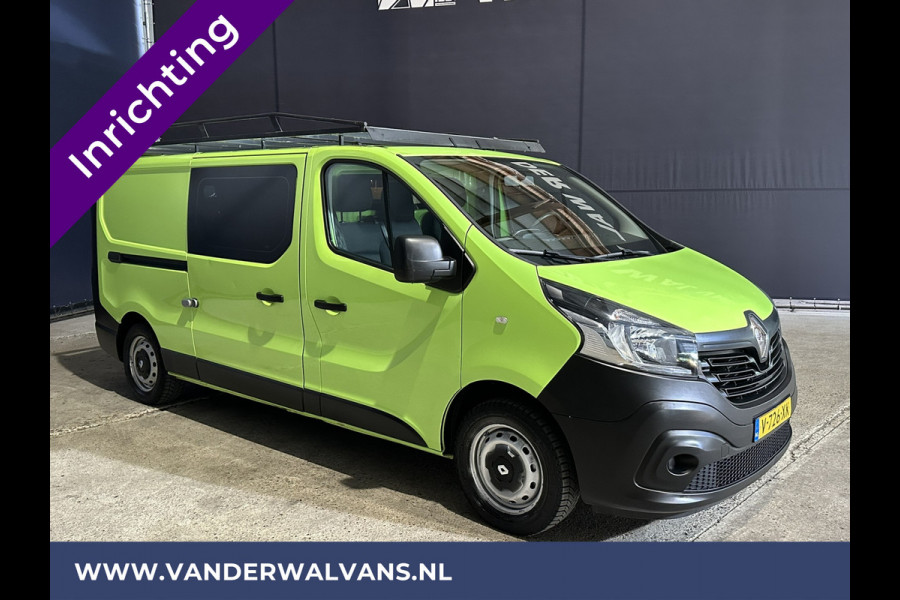 Renault Trafic 1.6 dCi L2H1 inrichting Euro6 Airco | Imperiaal | Trekhaak | Navigatie | Parkeersensoren | Bijrijdersbank