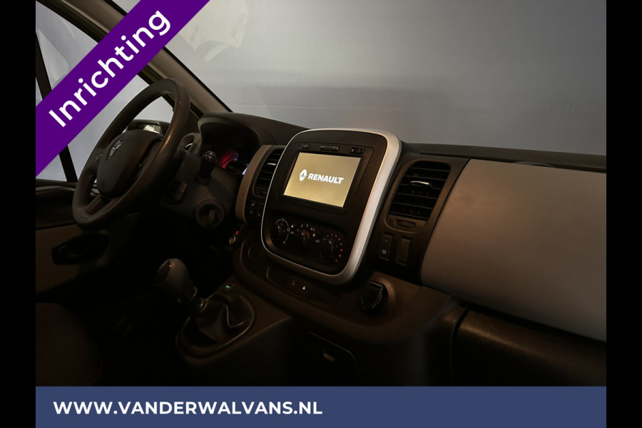 Renault Trafic 1.6 dCi L2H1 inrichting Euro6 Airco | Imperiaal | Trekhaak | Navigatie | Parkeersensoren | Bijrijdersbank