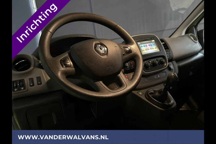 Renault Trafic 1.6 dCi L2H1 inrichting Euro6 Airco | Imperiaal | Trekhaak | Navigatie | Parkeersensoren | Bijrijdersbank