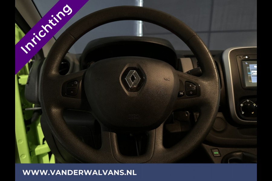Renault Trafic 1.6 dCi L2H1 inrichting Euro6 Airco | Imperiaal | Trekhaak | Navigatie | Parkeersensoren | Bijrijdersbank