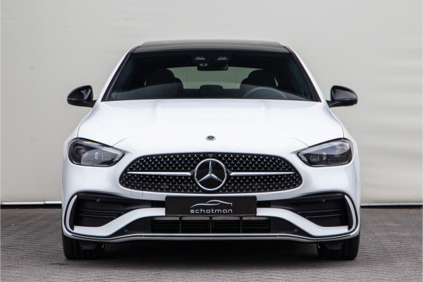 Mercedes-Benz C-Klasse 400 e 4MATIC AMG 381pk Premium Plus, Pano, Distronic, Nightpack, Burmester, HEad-Up, Memory, Digital LED