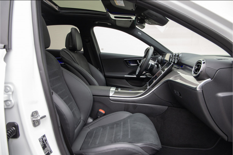 Mercedes-Benz C-Klasse 400 e 4MATIC AMG 381pk Premium Plus, Pano, Distronic, Nightpack, Burmester, HEad-Up, Memory, Digital LED