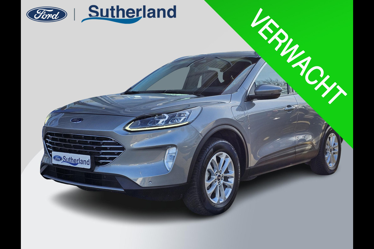 Ford Kuga 2.5 PHEV Titanium X 225pk | Winterpack | Elek. Achterklep | B&O Play | Half Leder | Michelin Cross Climate | 1.500kg Trekgewicht