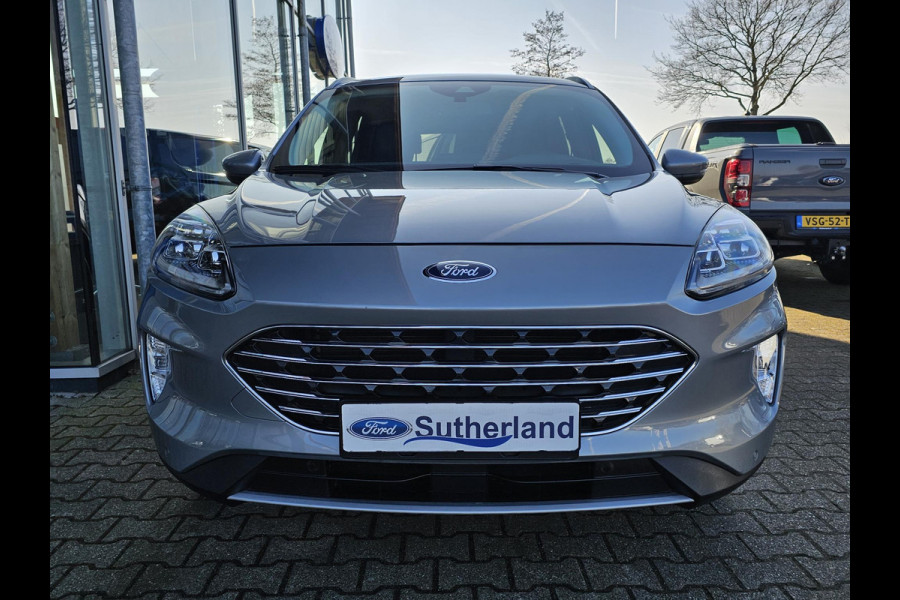 Ford Kuga 2.5 PHEV Titanium X 225pk | Winterpack | Elek. Achterklep | B&O Play | Half Leder | Michelin Cross Climate | 1.500kg Trekgewicht