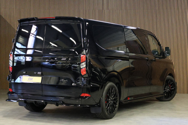 Ford Transit Custom 320 2.0 TDCI 170PK L2H1 DC LIMITED | L+R Schuifdeur | Dubbel Cabine | ACC | Blind Spot | Navigatie | Camera | CarPlay | Lane Ass Raptor Edition | Trekhaak | 6-Zitter | Verlengde fabrieksgarantie tot 09-2029