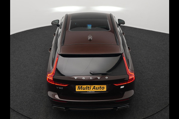 Volvo V60 T6 Recharge AWD R-Design Plug In Hybrid PHEV | Trekhaak af Fabriek |  Panodak | Lederen Sportstoelen Memory | Harman Kardon | Apple Carplay | Navigatie | Camera | L.M. 18" | DAB | Virtual |