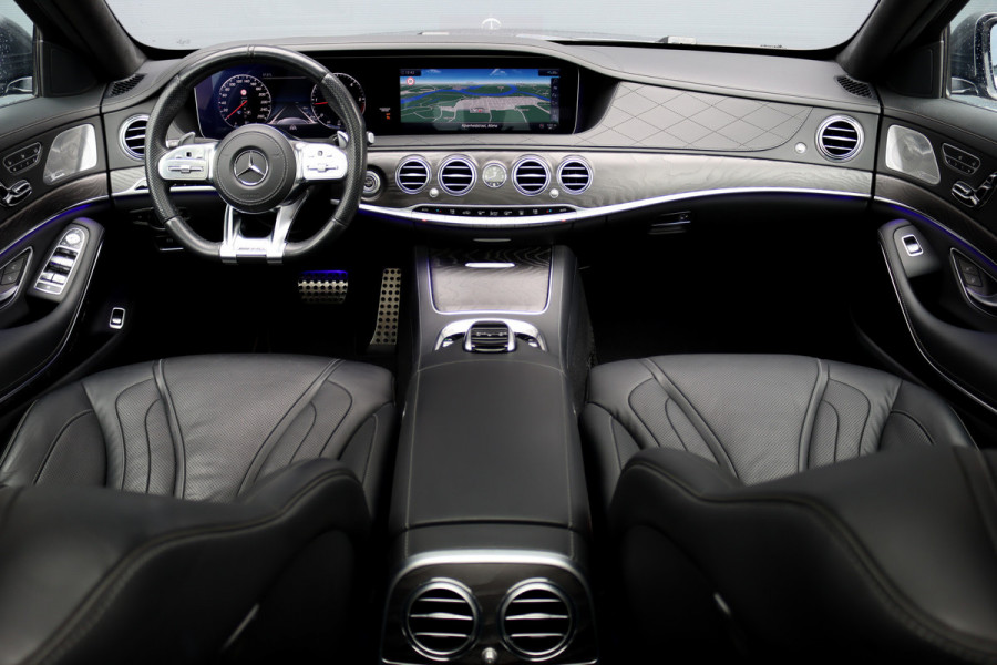 Mercedes-Benz S-Klasse 400d 4MATIC Lang Premium+ AMG Line | Luchtvering | Distronic+ | HUD | Burmester | Soft-Close | Exclusiefpakket | Stoelventilatie | Standverwarming | Parfumering |