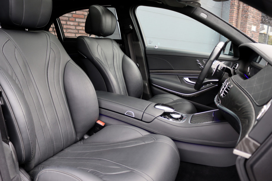 Mercedes-Benz S-Klasse 400d 4MATIC Lang Premium+ AMG Line | Luchtvering | Distronic+ | HUD | Burmester | Soft-Close | Exclusiefpakket | Stoelventilatie | Standverwarming | Parfumering |