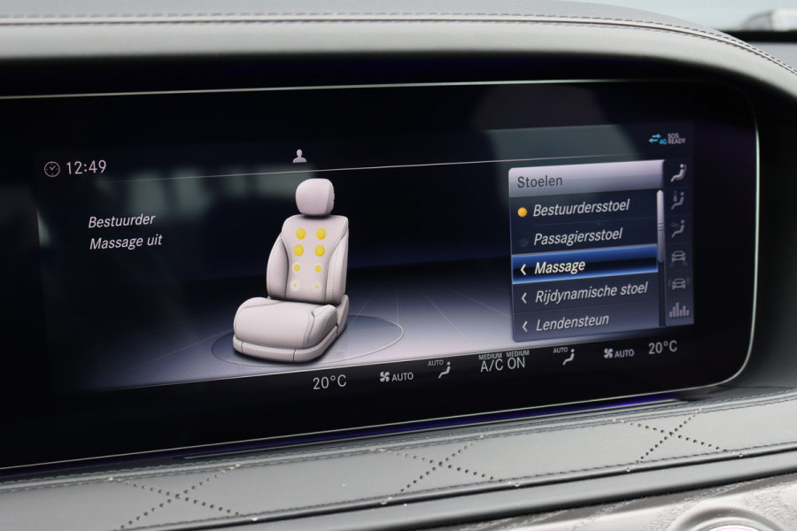Mercedes-Benz S-Klasse 400d 4MATIC Lang Premium+ AMG Line | Luchtvering | Distronic+ | HUD | Burmester | Soft-Close | Exclusiefpakket | Stoelventilatie | Standverwarming | Parfumering |
