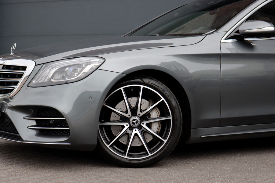 Mercedes-Benz S-Klasse 400d 4MATIC Lang Premium+ AMG Line | Luchtvering | Distronic+ | HUD | Burmester | Soft-Close | Exclusiefpakket | Stoelventilatie | Standverwarming | Parfumering |