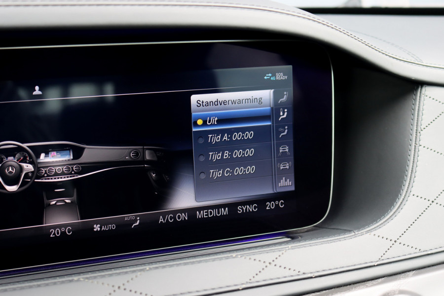Mercedes-Benz S-Klasse 400d 4MATIC Lang Premium+ AMG Line | Luchtvering | Distronic+ | HUD | Burmester | Soft-Close | Exclusiefpakket | Stoelventilatie | Standverwarming | Parfumering |