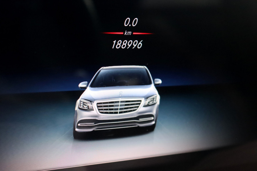 Mercedes-Benz S-Klasse 400d 4MATIC Lang Premium+ AMG Line | Luchtvering | Distronic+ | HUD | Burmester | Soft-Close | Exclusiefpakket | Stoelventilatie | Standverwarming | Parfumering |