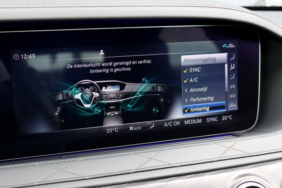 Mercedes-Benz S-Klasse 400d 4MATIC Lang Premium+ AMG Line | Luchtvering | Distronic+ | HUD | Burmester | Soft-Close | Exclusiefpakket | Stoelventilatie | Standverwarming | Parfumering |