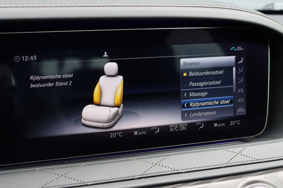 Mercedes-Benz S-Klasse 400d 4MATIC Lang Premium+ AMG Line | Luchtvering | Distronic+ | HUD | Burmester | Soft-Close | Exclusiefpakket | Stoelventilatie | Standverwarming | Parfumering |