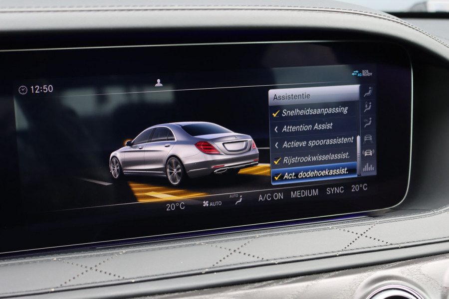 Mercedes-Benz S-Klasse 400d 4MATIC Lang Premium+ AMG Line | Luchtvering | Distronic+ | HUD | Burmester | Soft-Close | Exclusiefpakket | Stoelventilatie | Standverwarming | Parfumering |