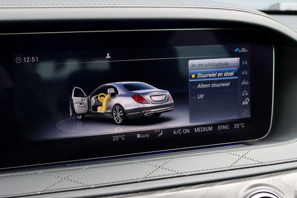 Mercedes-Benz S-Klasse 400d 4MATIC Lang Premium+ AMG Line | Luchtvering | Distronic+ | HUD | Burmester | Soft-Close | Exclusiefpakket | Stoelventilatie | Standverwarming | Parfumering |