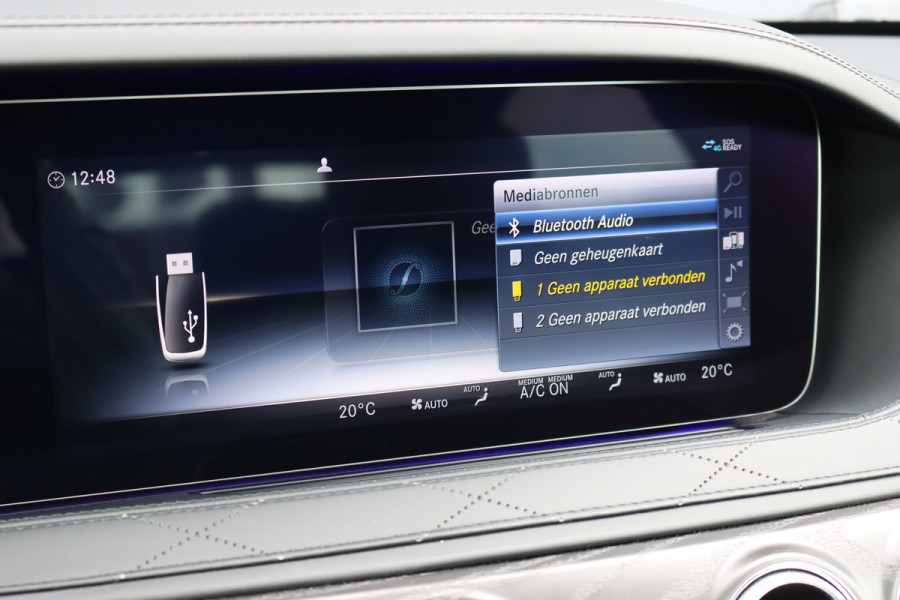 Mercedes-Benz S-Klasse 400d 4MATIC Lang Premium+ AMG Line | Luchtvering | Distronic+ | HUD | Burmester | Soft-Close | Exclusiefpakket | Stoelventilatie | Standverwarming | Parfumering |