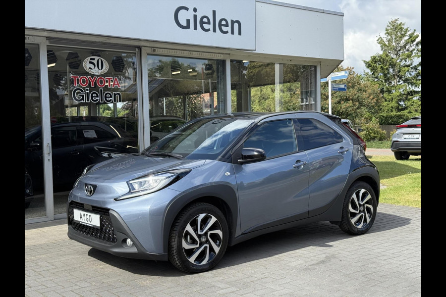 Toyota Aygo X 1.0 VVT-i S-CVT Automaat Pulse Premium | Parkeersensoren, Bi-Tone, Stoelverwarming, Climate control, Keyless, CarPlay