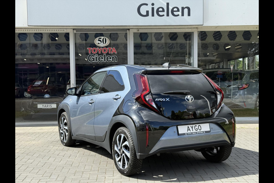 Toyota Aygo X 1.0 VVT-i S-CVT Automaat Pulse Premium | Parkeersensoren, Bi-Tone, Stoelverwarming, Climate control, Keyless, CarPlay