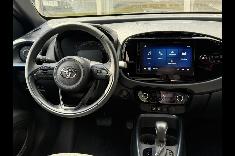 Toyota Aygo X 1.0 VVT-i S-CVT Automaat Pulse Premium | Parkeersensoren, Bi-Tone, Stoelverwarming, Climate control, Keyless, CarPlay