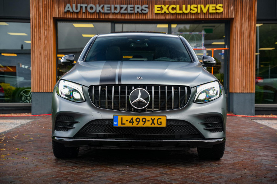 Mercedes-Benz GLC Coupé AMG 43 4MATIC Schuifdak Burmester HUD Keyless Carbon Trekhaak 21''LM