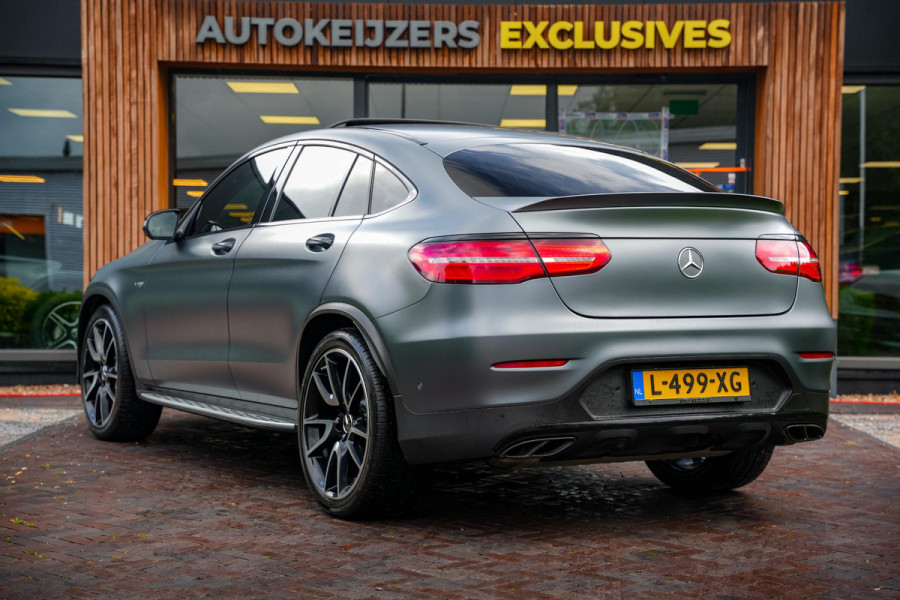 Mercedes-Benz GLC Coupé AMG 43 4MATIC Schuifdak Burmester HUD Keyless Carbon Trekhaak 21''LM