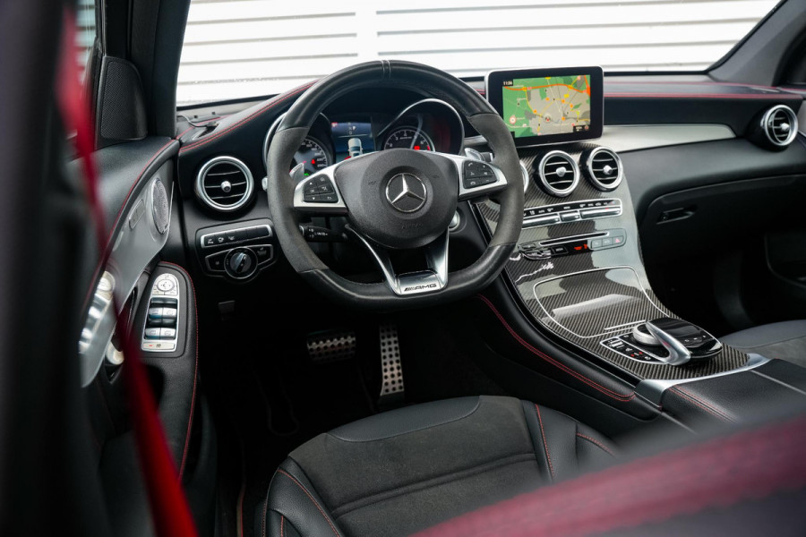 Mercedes-Benz GLC Coupé AMG 43 4MATIC Schuifdak Burmester HUD Keyless Carbon Trekhaak 21''LM