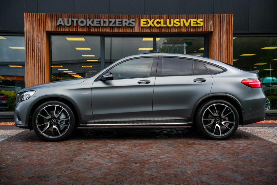 Mercedes-Benz GLC Coupé AMG 43 4MATIC Schuifdak Burmester HUD Keyless Carbon Trekhaak 21''LM