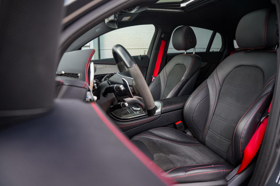 Mercedes-Benz GLC Coupé AMG 43 4MATIC Schuifdak Burmester HUD Keyless Carbon Trekhaak 21''LM