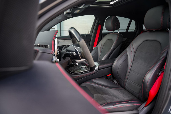 Mercedes-Benz GLC Coupé AMG 43 4MATIC Schuifdak Burmester HUD Keyless Carbon Trekhaak 21''LM