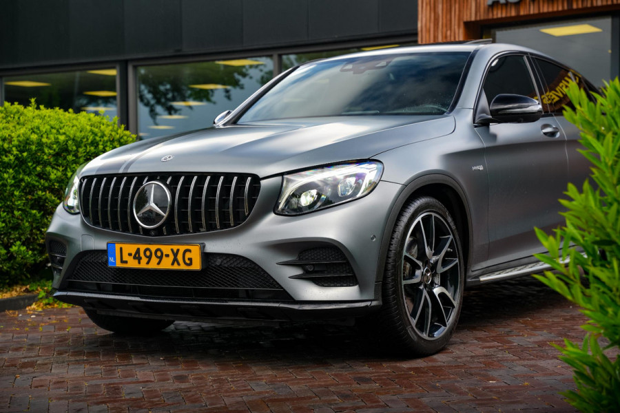 Mercedes-Benz GLC Coupé AMG 43 4MATIC Schuifdak Burmester HUD Keyless Carbon Trekhaak 21''LM