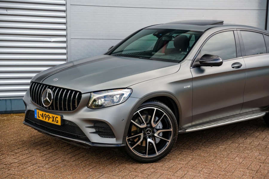 Mercedes-Benz GLC Coupé AMG 43 4MATIC Schuifdak Burmester HUD Keyless Carbon Trekhaak 21''LM