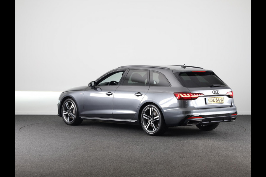Audi A4 Avant 40 TFSI S edition Competition 204 pk S-tronic | Verlengde garantie | Navigatie | Elektr. trekhaak | Parkeersensoren | Stoelverwarming | S-Line |