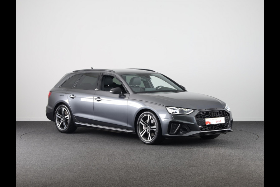 Audi A4 Avant 40 TFSI S edition Competition 204 pk S-tronic | Verlengde garantie | Navigatie | Elektr. trekhaak | Parkeersensoren | Stoelverwarming | S-Line |