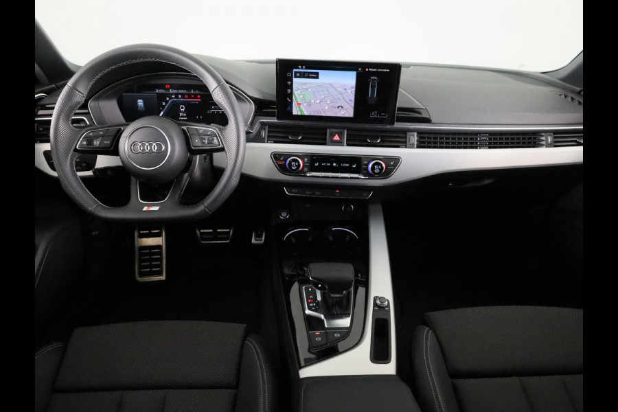 Audi A4 Avant 40 TFSI S edition Competition 204 pk S-tronic | Verlengde garantie | Navigatie | Elektr. trekhaak | Parkeersensoren | Stoelverwarming | S-Line |