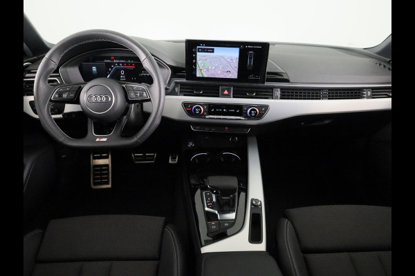 Audi A4 Avant 40 TFSI S edition Competition 204 pk S-tronic | Verlengde garantie | Navigatie | Elektr. trekhaak | Parkeersensoren | Stoelverwarming | S-Line |