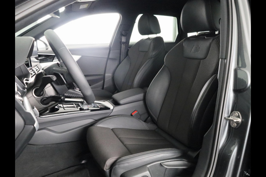 Audi A4 Avant 40 TFSI S edition Competition 204 pk S-tronic | Verlengde garantie | Navigatie | Elektr. trekhaak | Parkeersensoren | Stoelverwarming | S-Line |