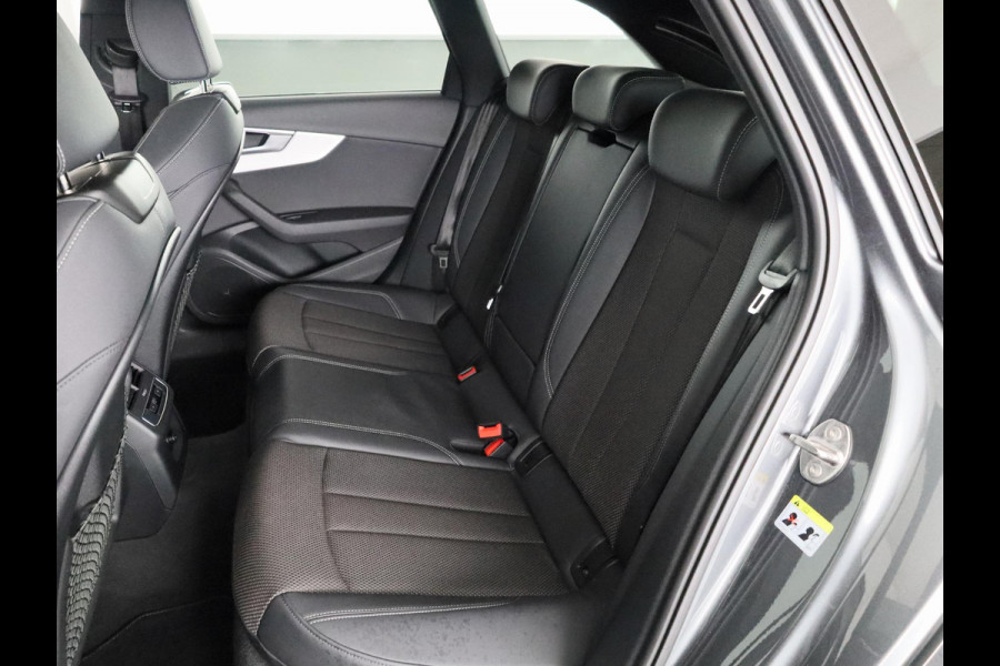 Audi A4 Avant 40 TFSI S edition Competition 204 pk S-tronic | Verlengde garantie | Navigatie | Elektr. trekhaak | Parkeersensoren | Stoelverwarming | S-Line |