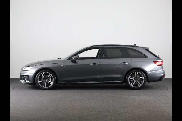 Audi A4 Avant 40 TFSI S edition Competition 204 pk S-tronic | Verlengde garantie | Navigatie | Elektr. trekhaak | Parkeersensoren | Stoelverwarming | S-Line |